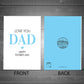 Fathers Day Cards For Dad Love You Dad Card From Daughter Son