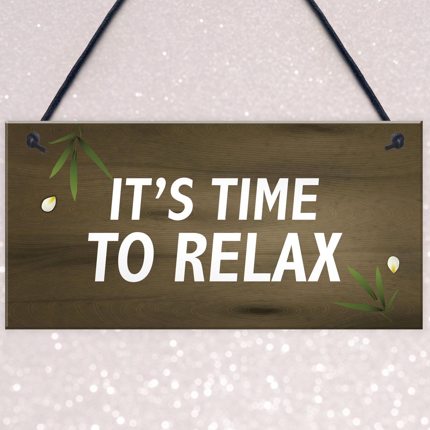 Garden Sign For Outdoor Time To Relax Novelty Hot Tub Sign Funny