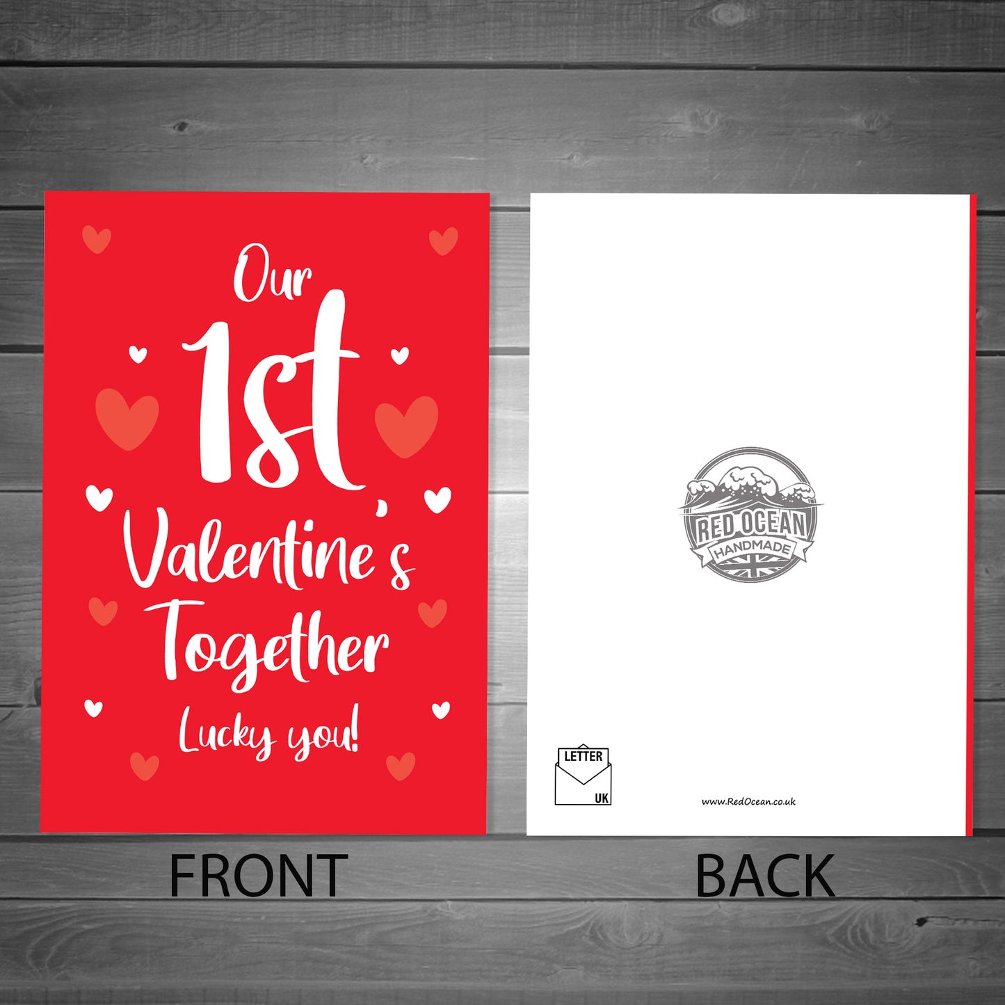 First Valentines Day Card For Boyfriend Girlfriend Funny Card