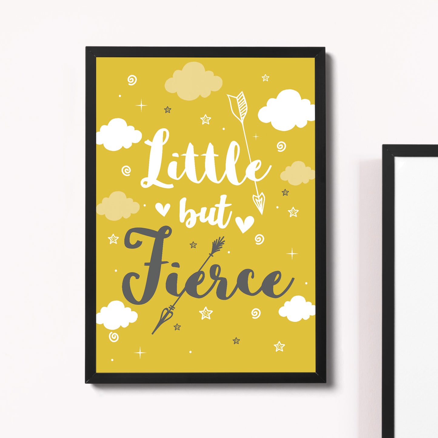 Cute Nursery Print Framed For Girls Bedroom Nursery Print Girl
