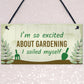 Funny Garden Sign Gift For Gardener Novelty Home Decor Signs