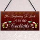 Funny Christmas Sign For Home Bar Man Cave Bar Sign Alcohol Gift