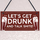 FUNNY Alcohol Sign For Your Bar Novelty Bar Pub Man Cave Plaque