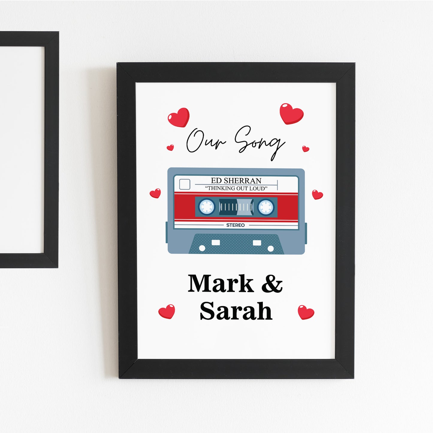 PERSONALISED Our Song Anniversary Gift First Dance Wedding Gift