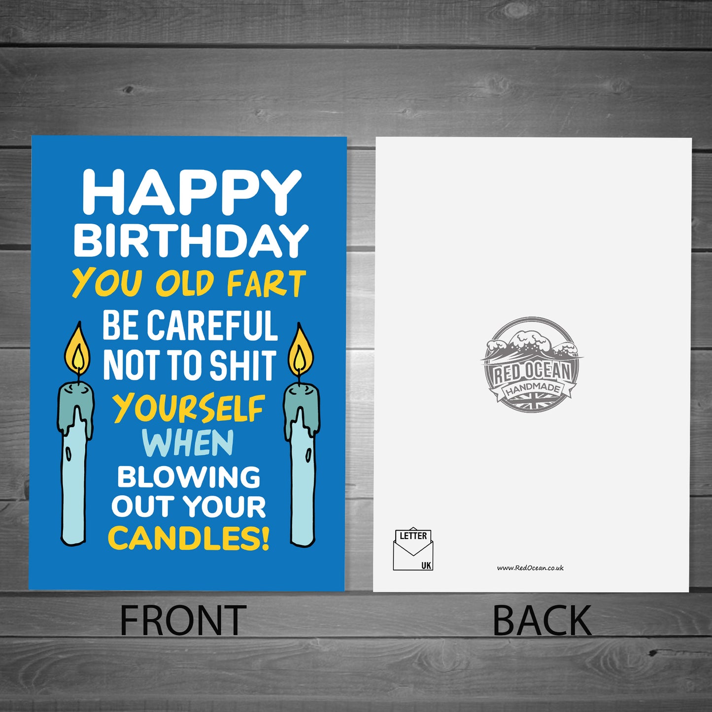 Funny 40th 50th 60th Birthday Card For Men Dad Grandad Uncle