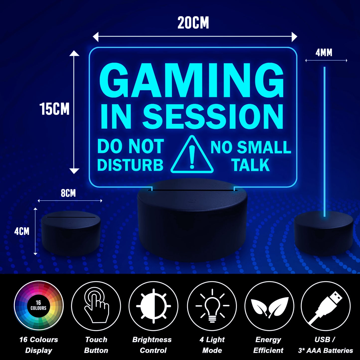 Gamer Neon Signs LED Decor for Gamer Room Light up Signs
