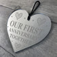 Our First 1st Anniversary Gift For Boyfriend Girlfriend Mirror