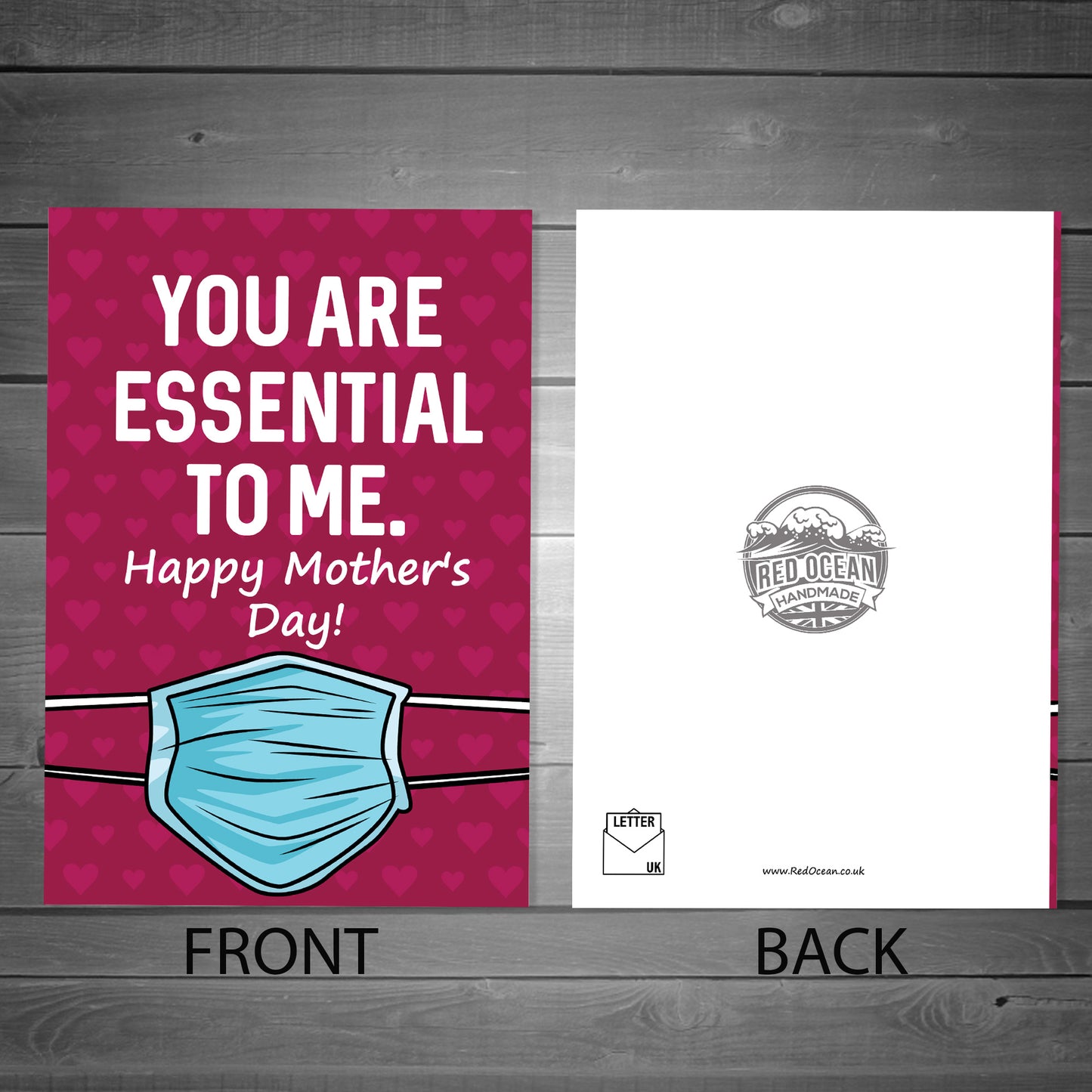 Funny Lockdown Mother's Day Card For Mum Mummy From Daughter
