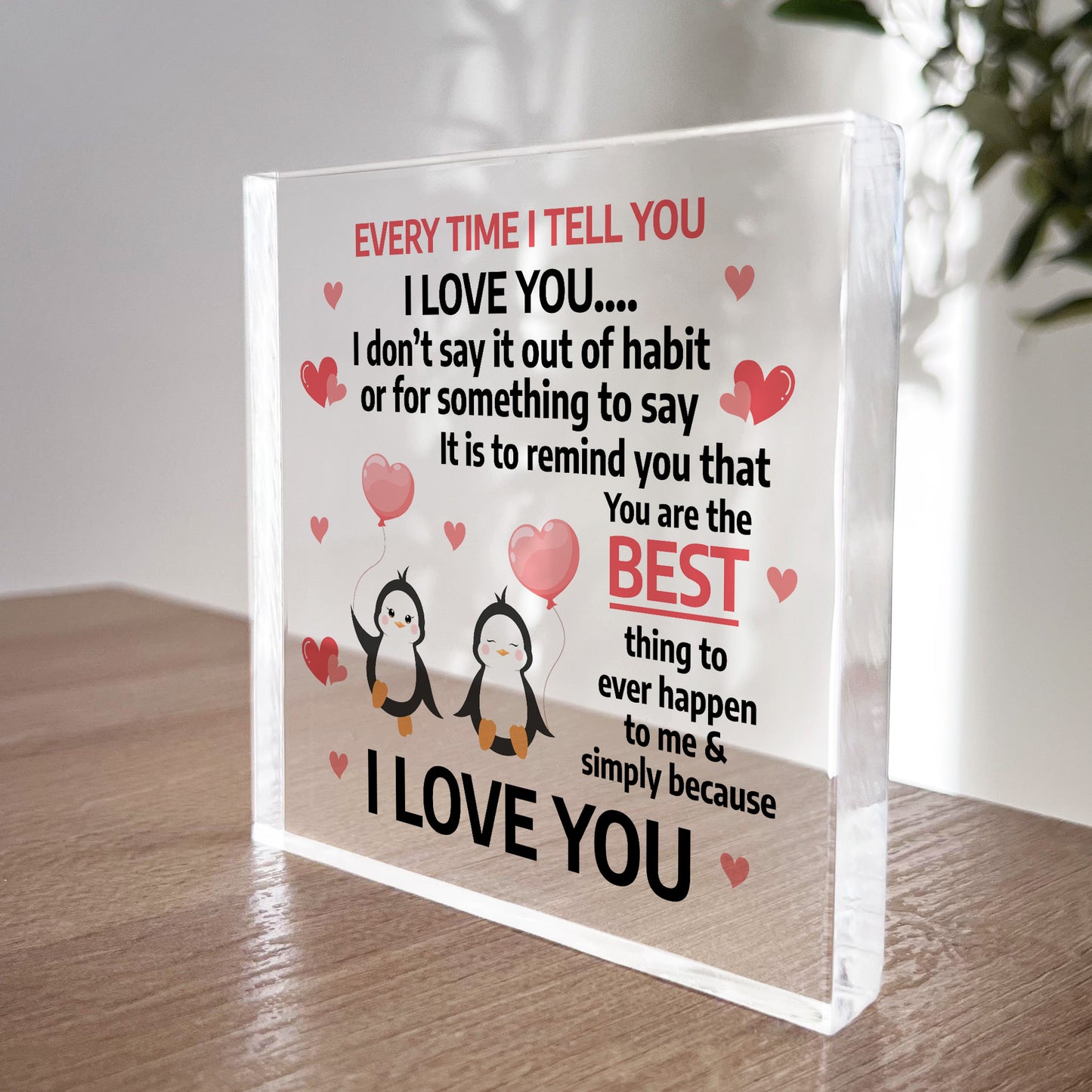 Penguin Couple Gifts for Her Him Girlfriend Boyfriend Wife