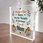 Memorial Christmas Plaque For Nan Keepsake Memorial Plaque