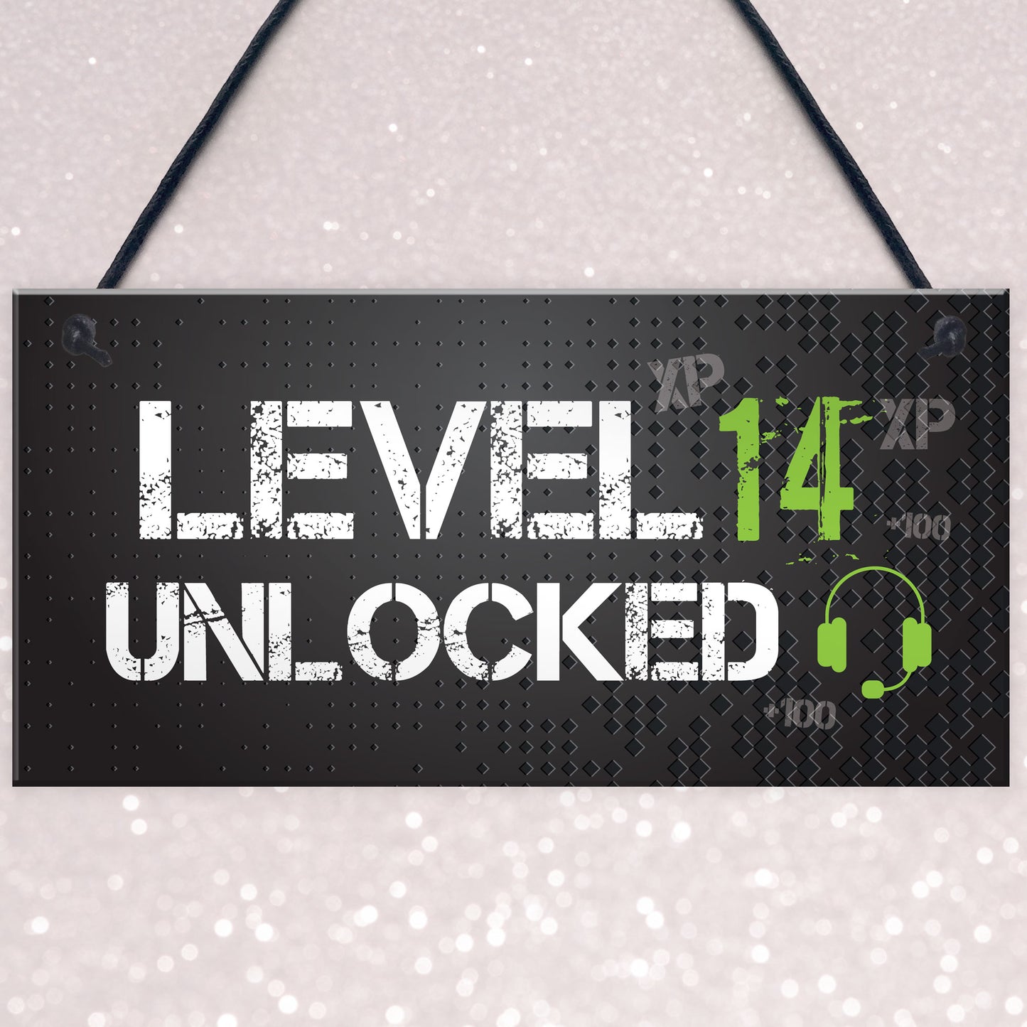 Funny 14th Birthday Gift For Son Brother Gaming Sign Gamer Gift