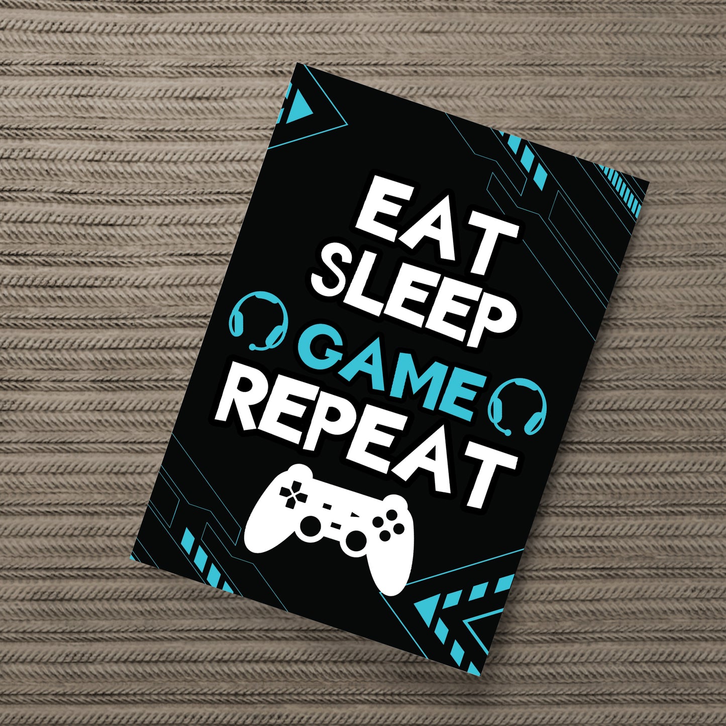 Gaming Novelty Prints Playstation Inspired Christmas Birthday