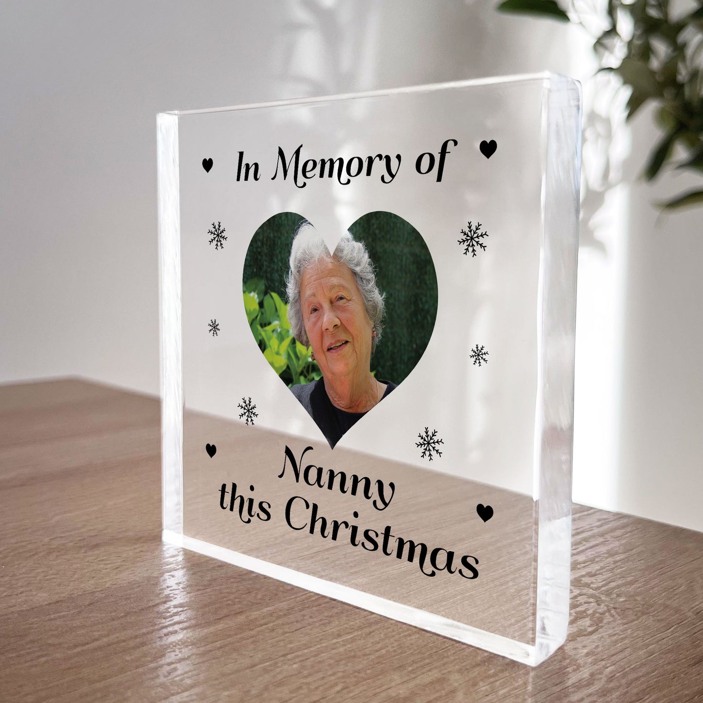 Nan Grandad Dad Mum Memorial Gift For Christmas Personalised