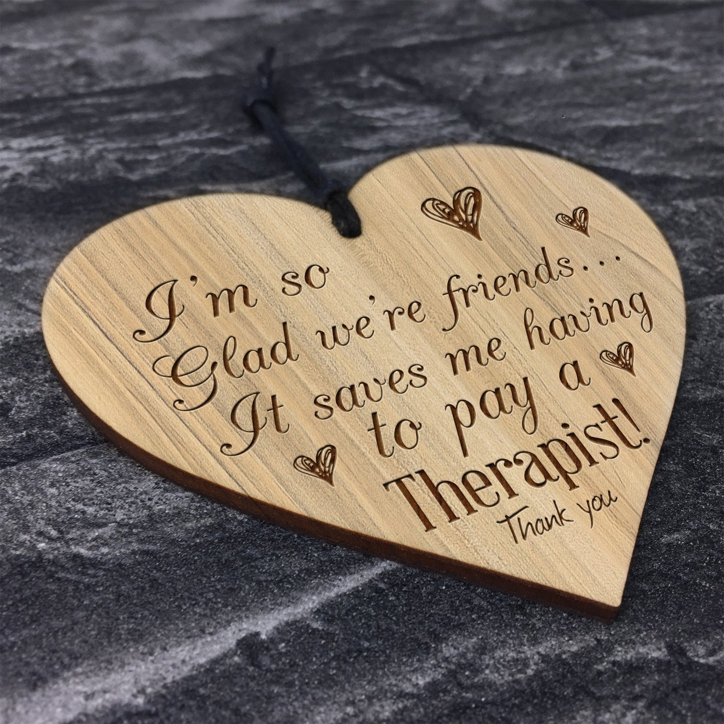 Funny Friendship Gifts For Women Best Friend Gift Engraved Wood