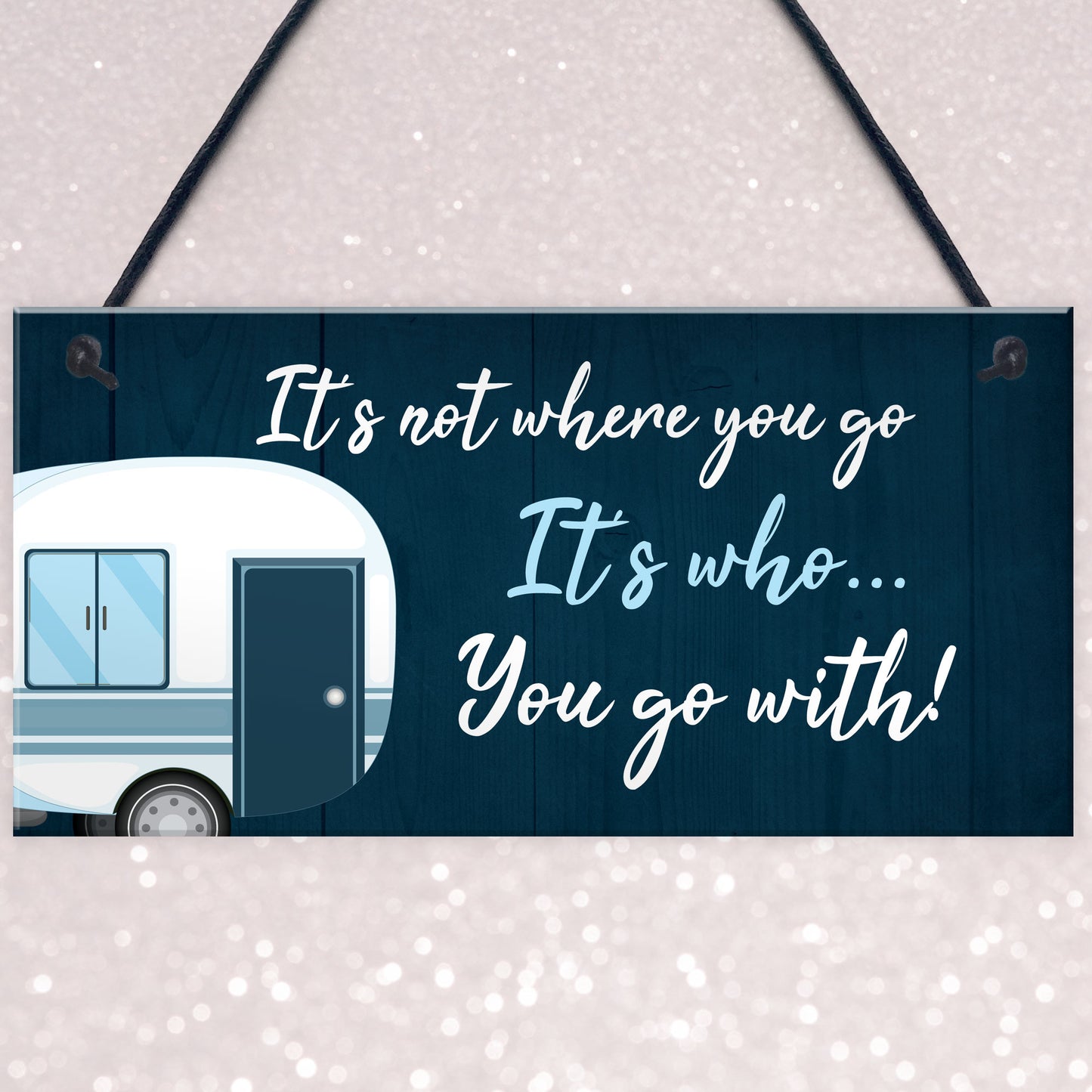 Caravan Sign Cute Hanging Door Sign For Home Caravan Accessories
