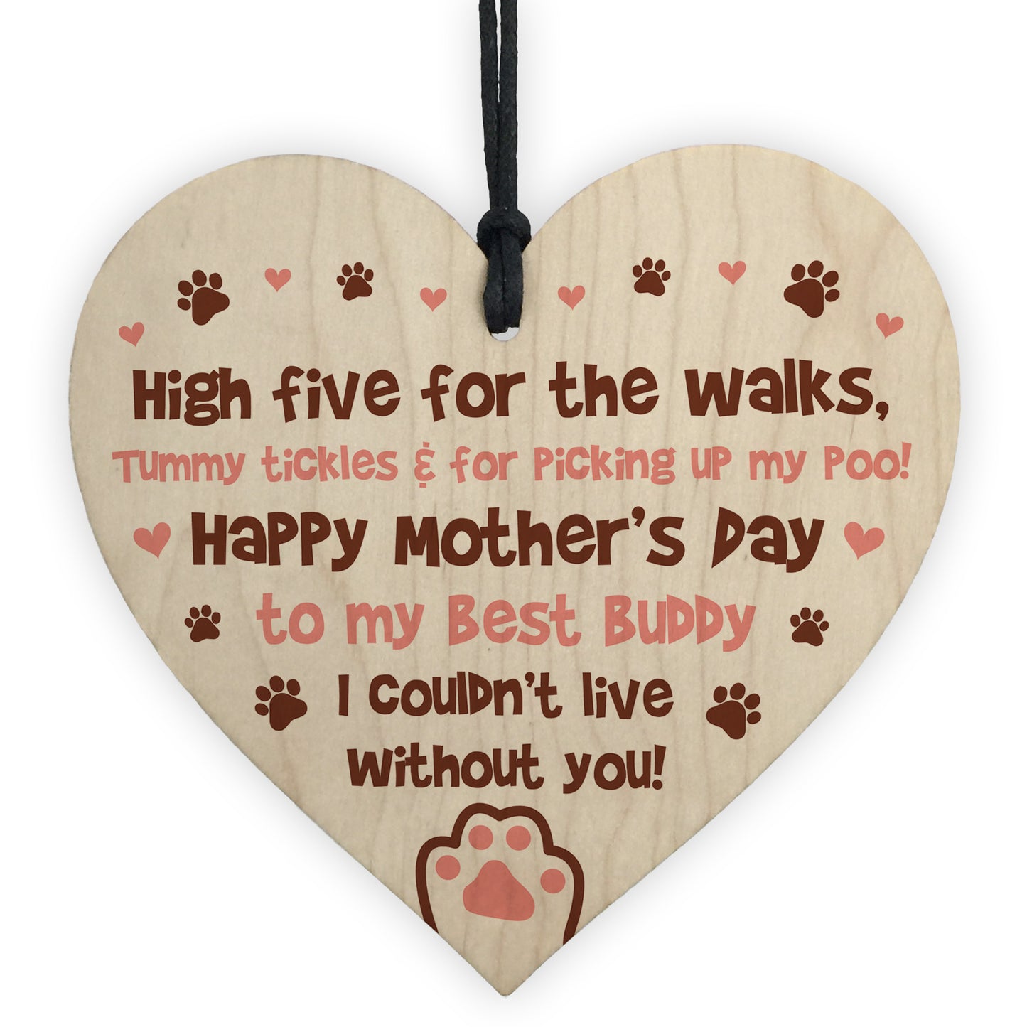 Mothers Day Gift From The Dog Funny Mother's Day Gift For Mum