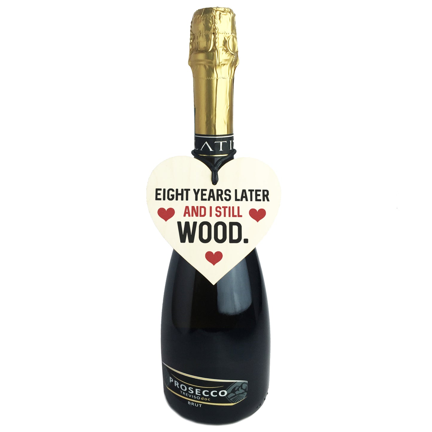Funny 8th Anniversary Gift For Wife Husband Heart Gift For Him