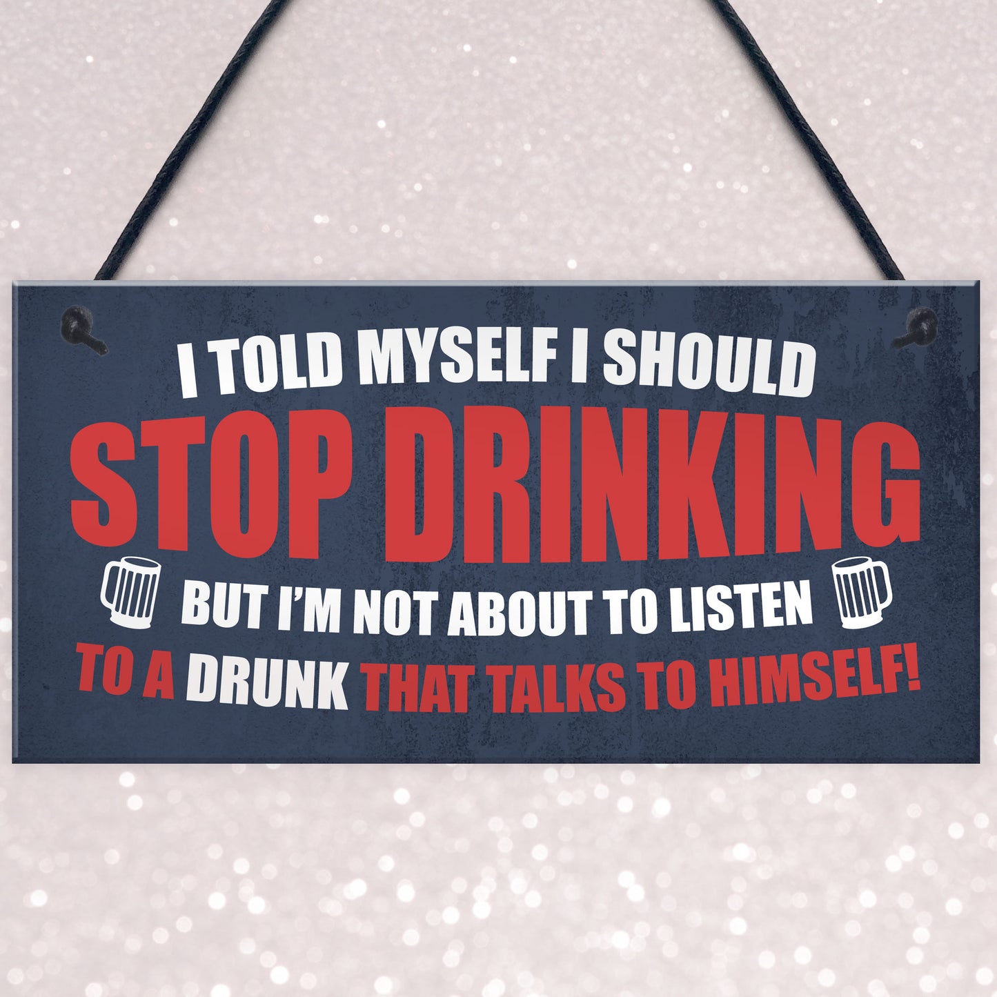 Funny Bar Sign For Man Cave Shed Garage Pub Alcohol Sign