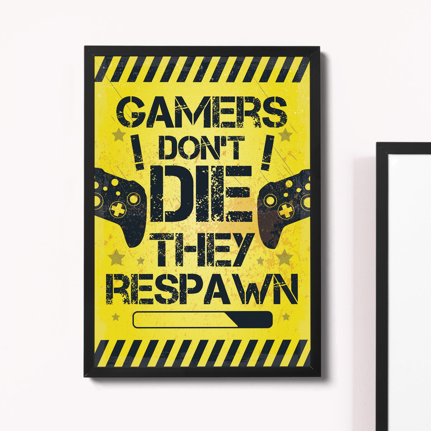 Gaming Gift Framed For Boys Bedroom Man Cave Xmas Gift For Son