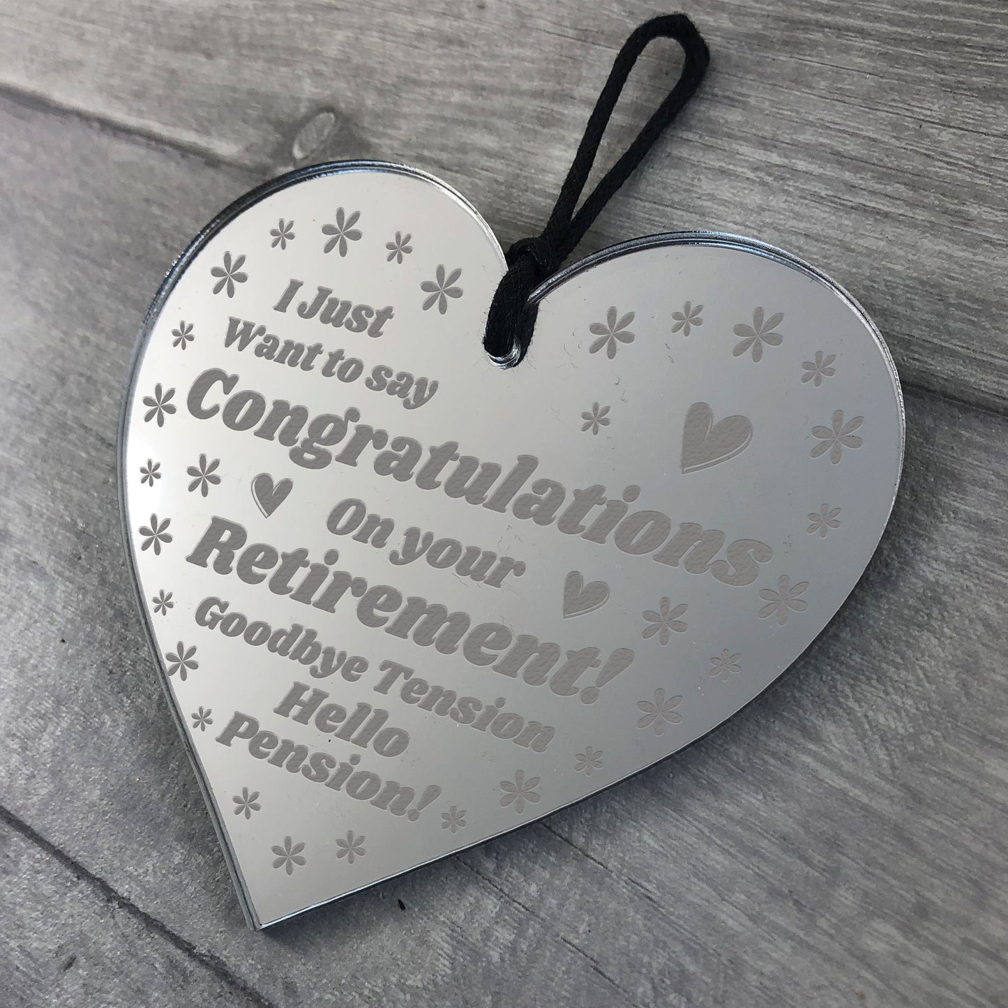Funny Retirement Gifts for Him Her Heart Colleague Leaving Gift