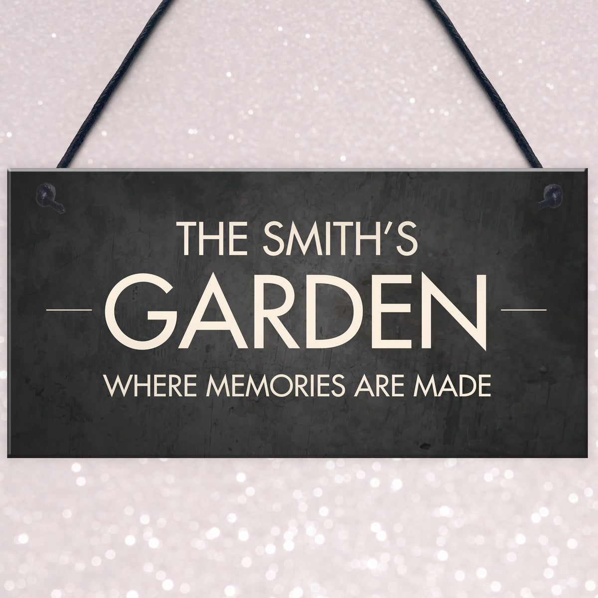 Shabby Chic Garden Sign PERSONALISED Shed Summerhouse Sign