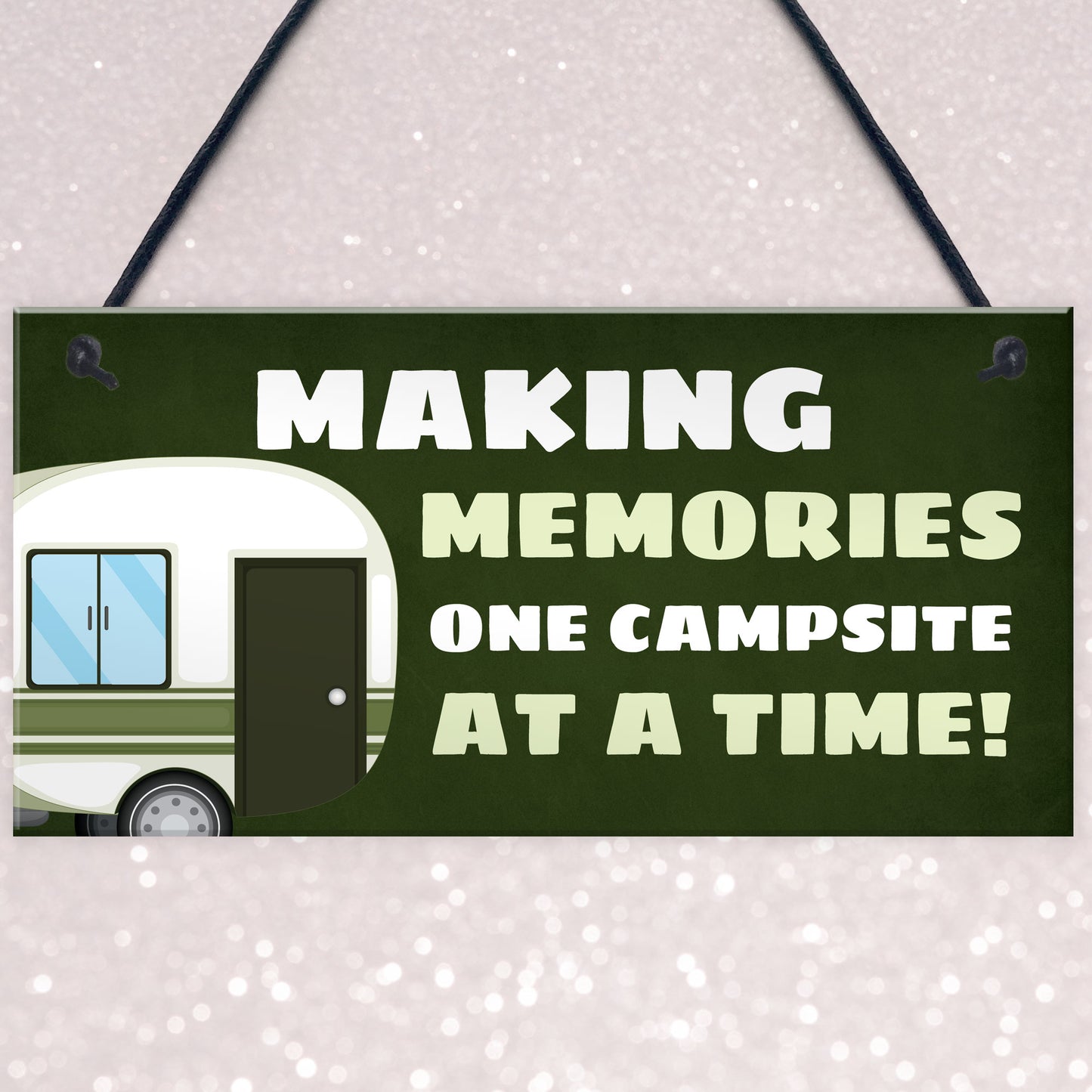 Hanging Caravan Sign Home Decor Gift Caravan Accessories