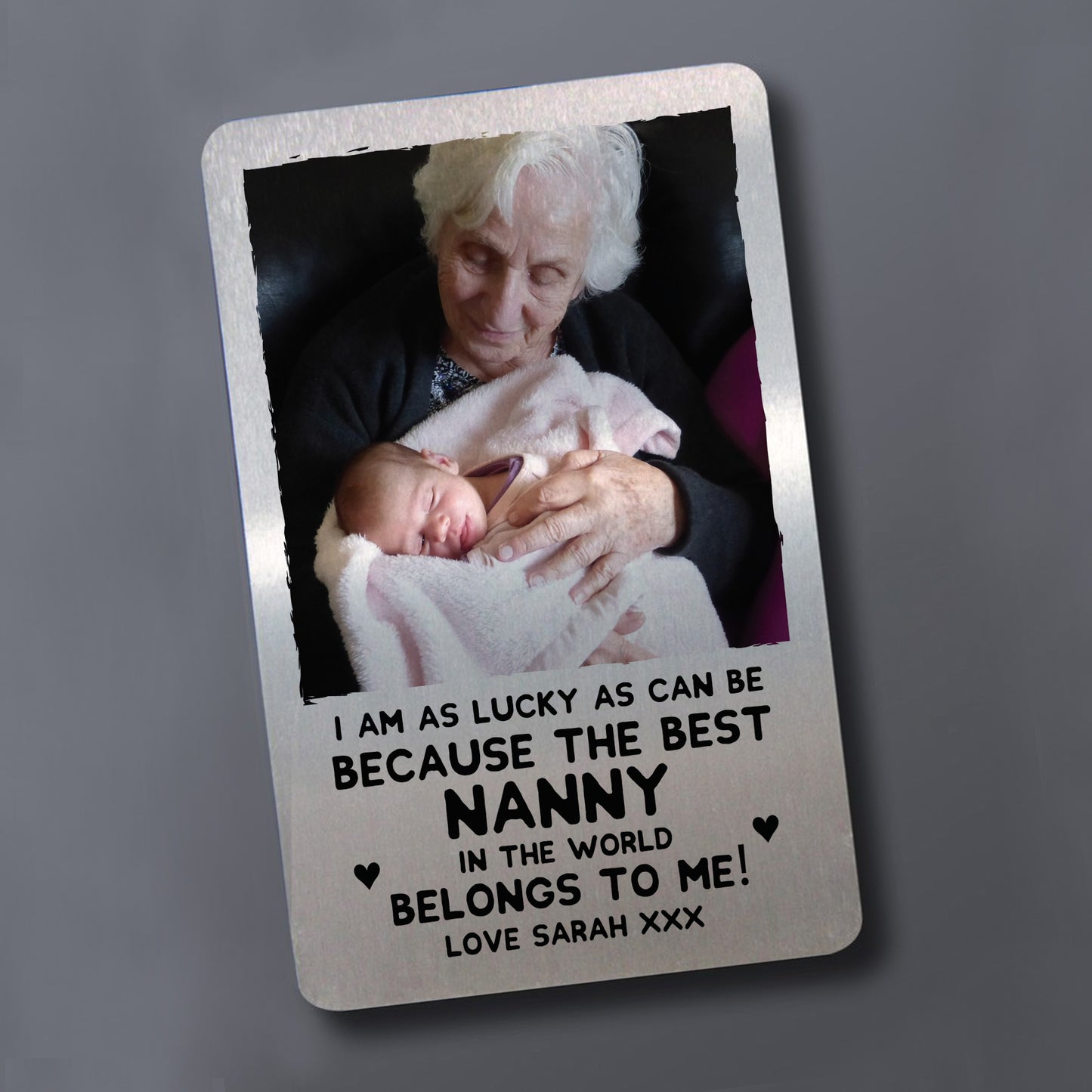 Novelty Gift For Nanny Birthday Christmas Personalised Card