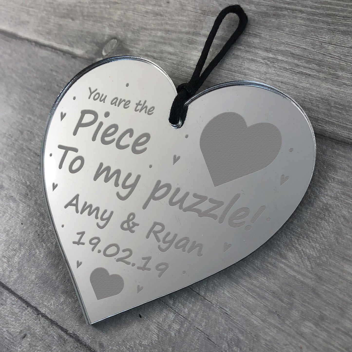 Personalised Special Anniversary Gift Puzzle Husband Wife Gift