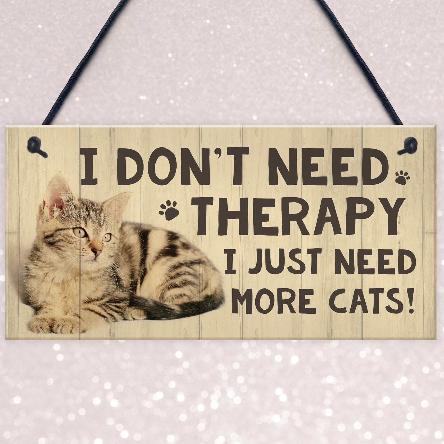 Cat Sign For Home Funny Cat Gift For Cat Lover Birthday Xmas