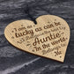 Gift For Auntie From Niece Nephew Engraved Heart Thank You Gift
