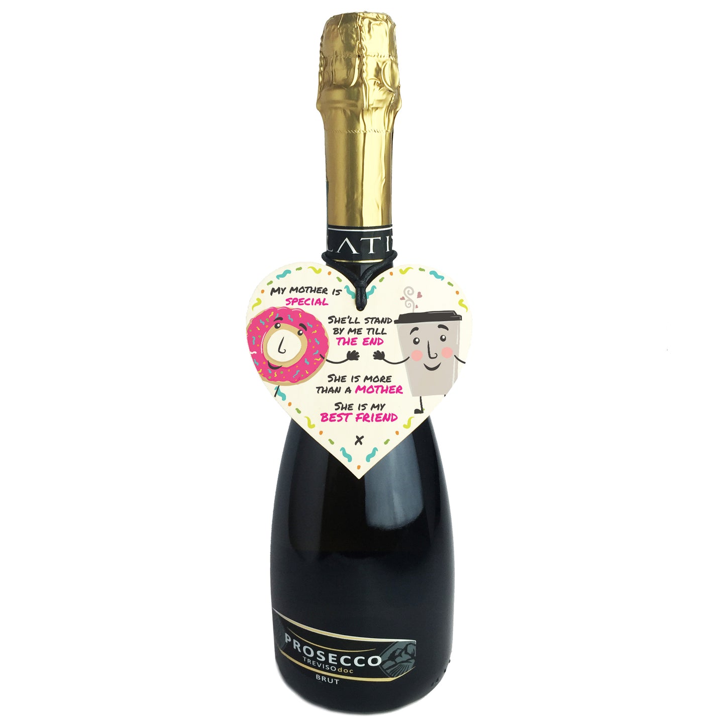 She Is My Bestfriend Heart Decoration Mum Mother's Day Gift