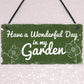 Wall Door Gate Garden Sign Hanging Garden Shed SummerHouse GIFT