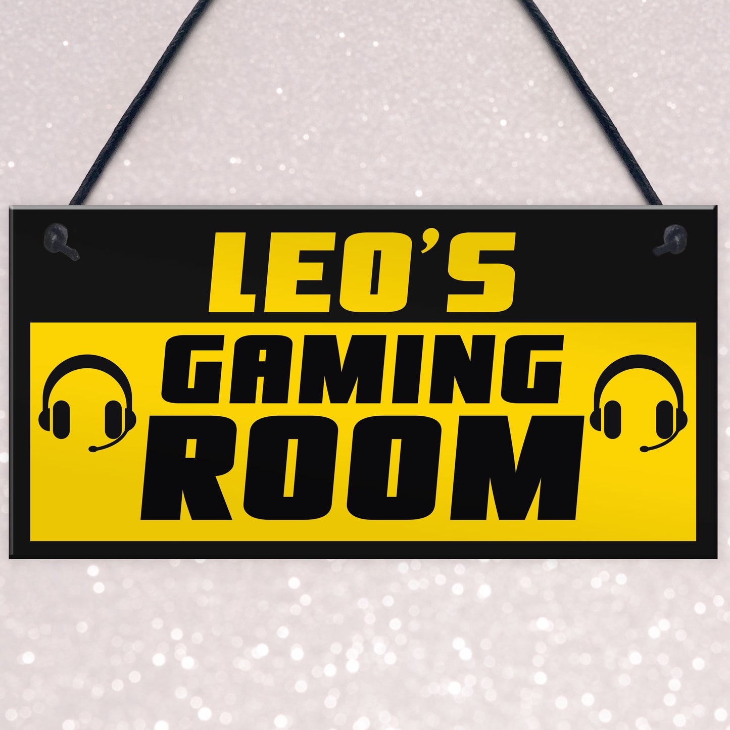 Novelty Boys Gaming Room PERSONALISED Sign Games Room Gift