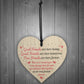 Friendship Gifts For Christmas Pack of 4 Wood Hearts Best Friend