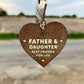 Dad Gifts From Daughter Keyring Fathers Day Gift Dad Birthday