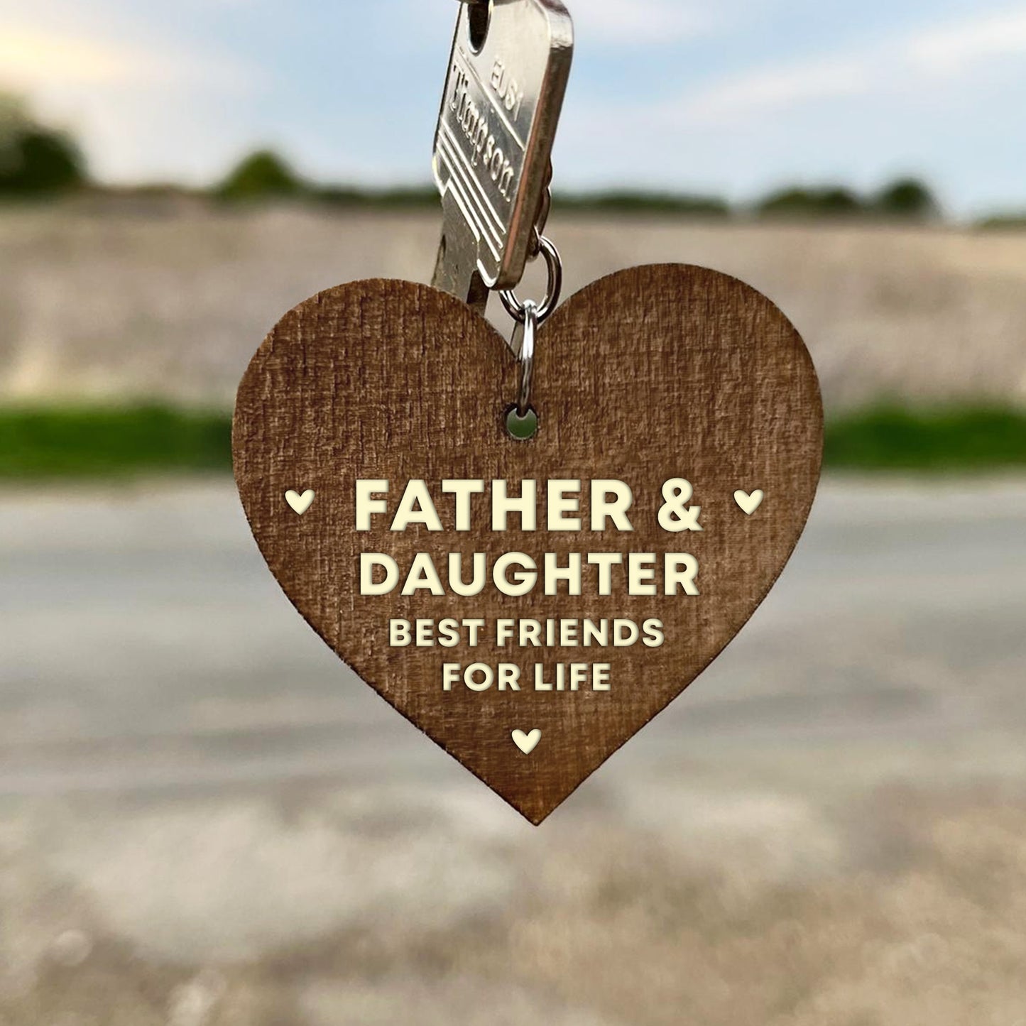 Dad Gifts From Daughter Keyring Fathers Day Gift Dad Birthday