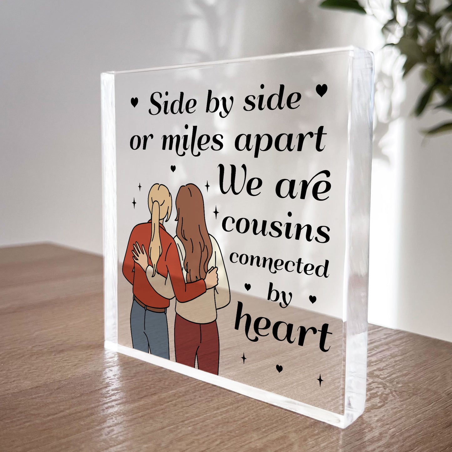 Cousin Gifts For Birthday Christmas Cousin Plaque Gift For Him