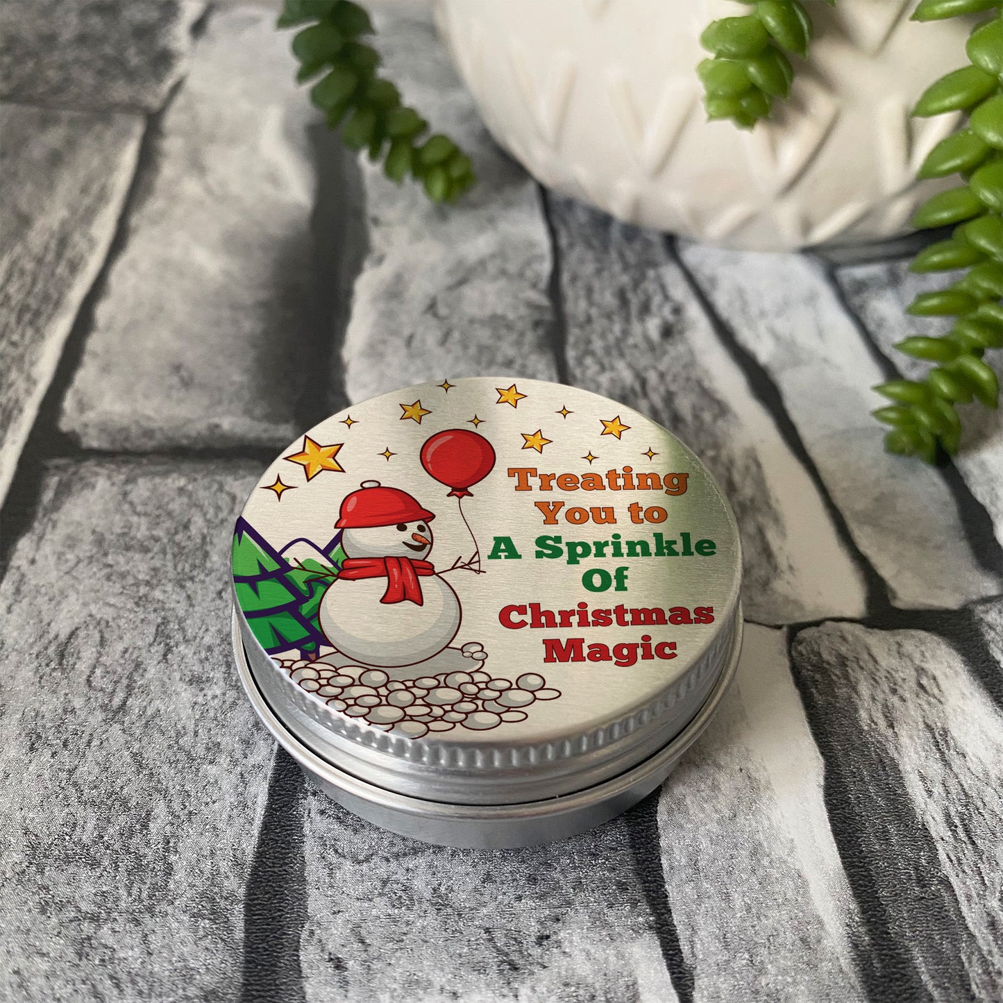 Christmas Magic Sweet Tin Stocking Filler Gift For Son Daughter