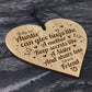 Auntie Birthday Christmas Gift From Niece Nephew Engraved Heart