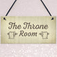 The Throne Room Toilet Bathroom Plaque Shabby Chic Ladies Gents