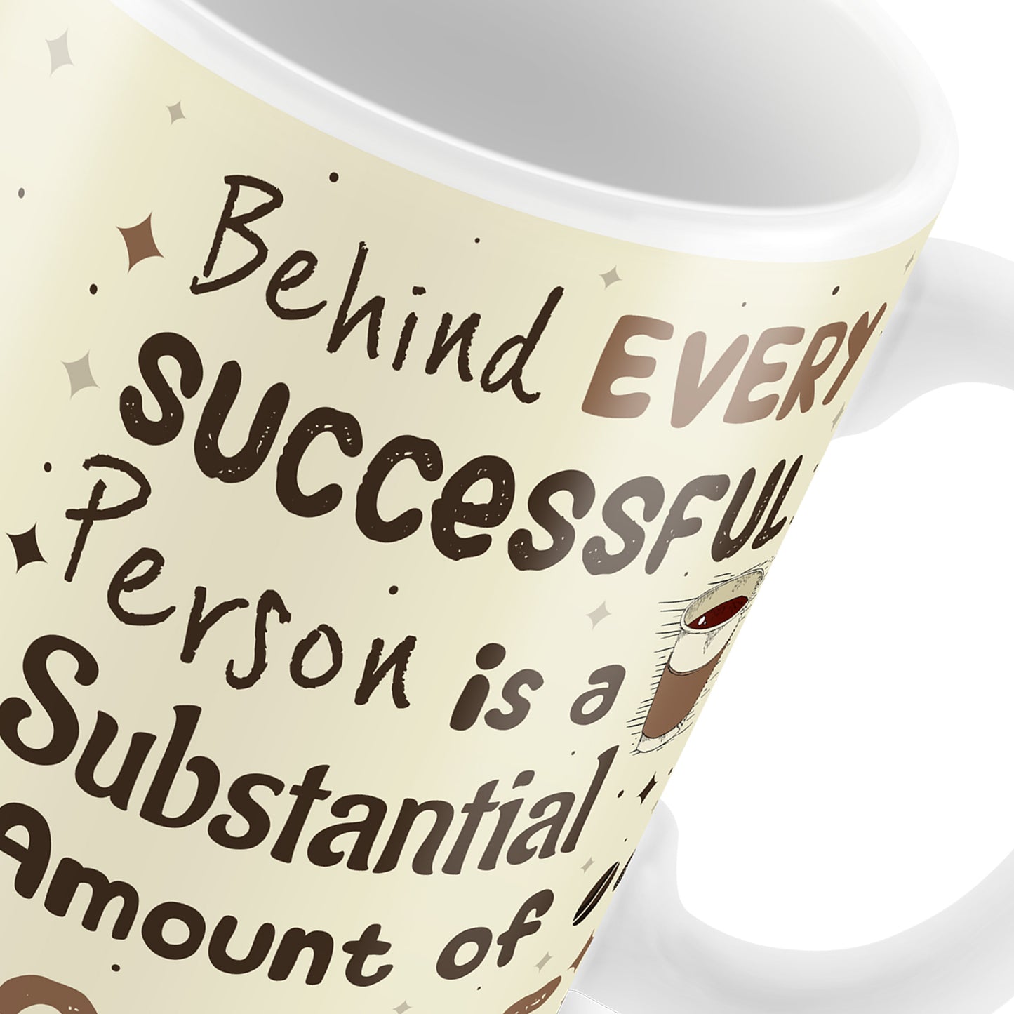 Coffee Mug Drink Latte Ceramic Cup Kitchen Espresso Funny Mug