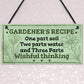 Garden Sign Summer House Plaque Garden Shed Gardening Gift