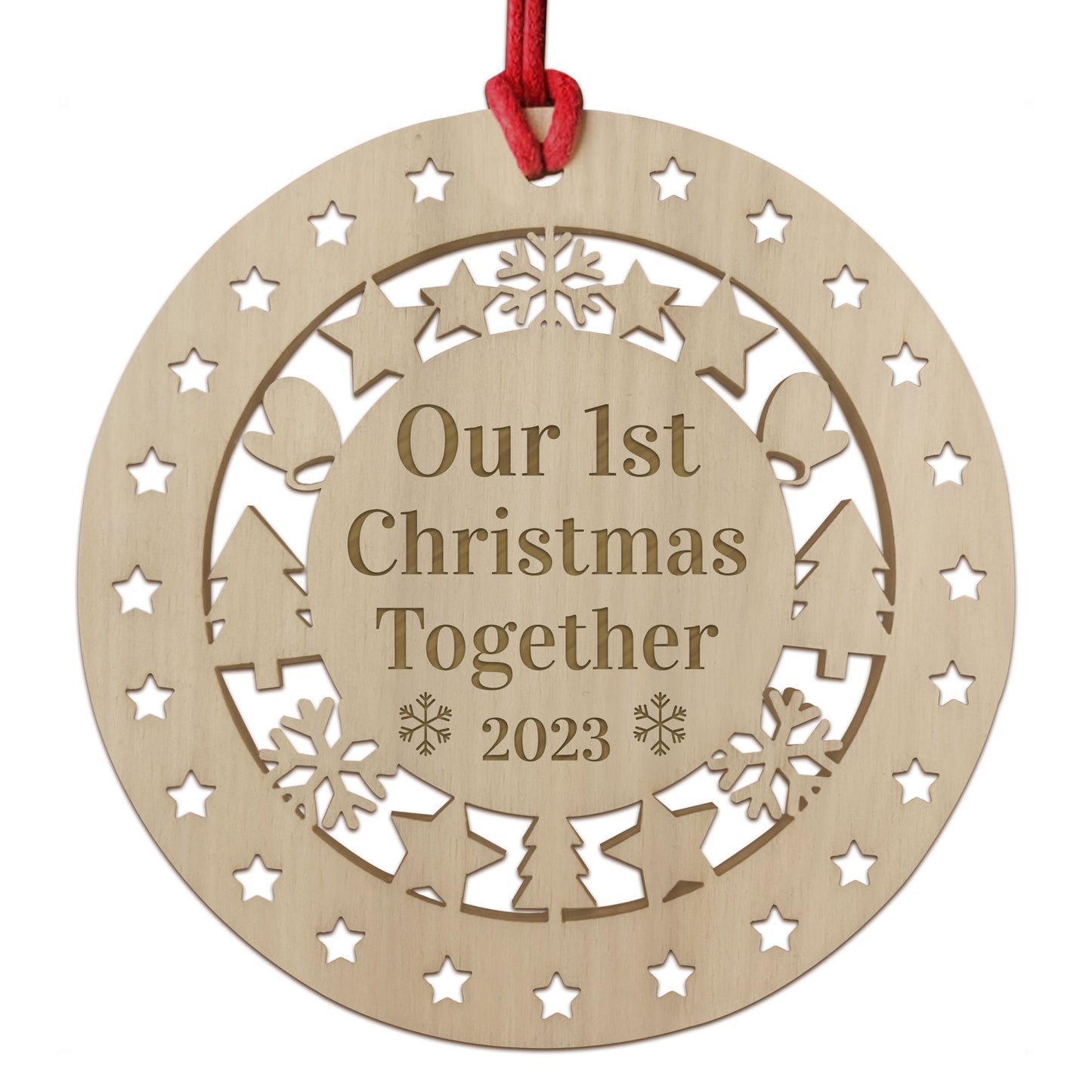 Christmas Decoration For 1st Christmas Together Keepsake