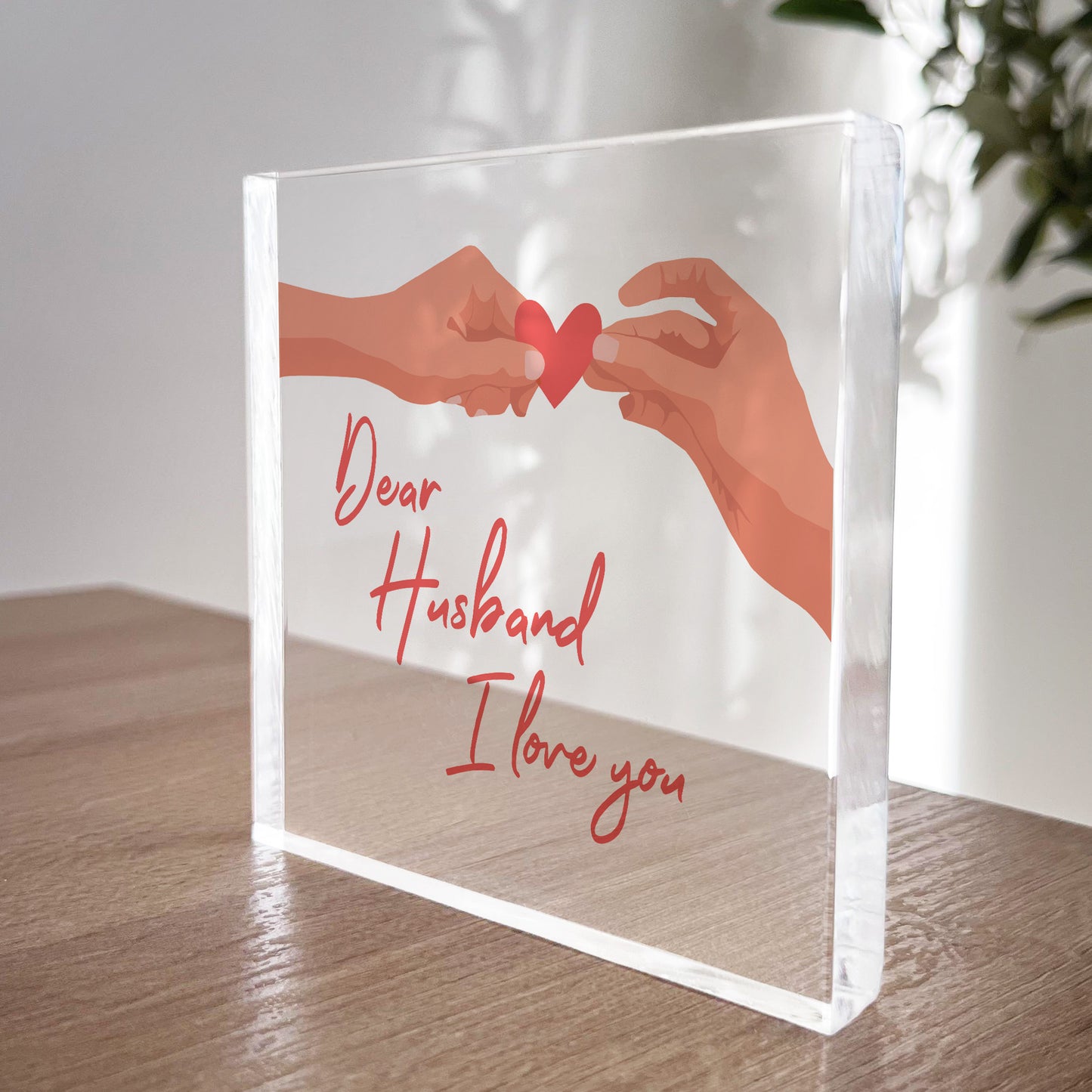 Dear Husband I Love You Cute Romantic Anniversary Valentines