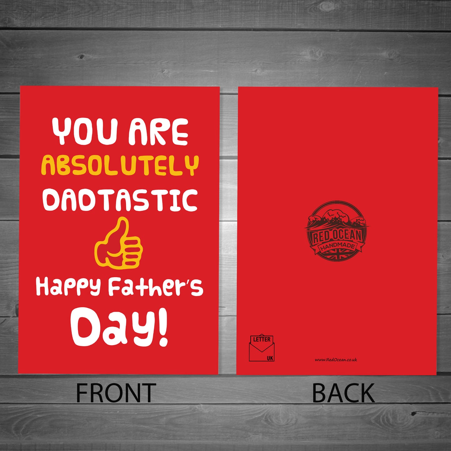 Happy Fathers Day Dad Novelty Fathers Day Card For Dad Card