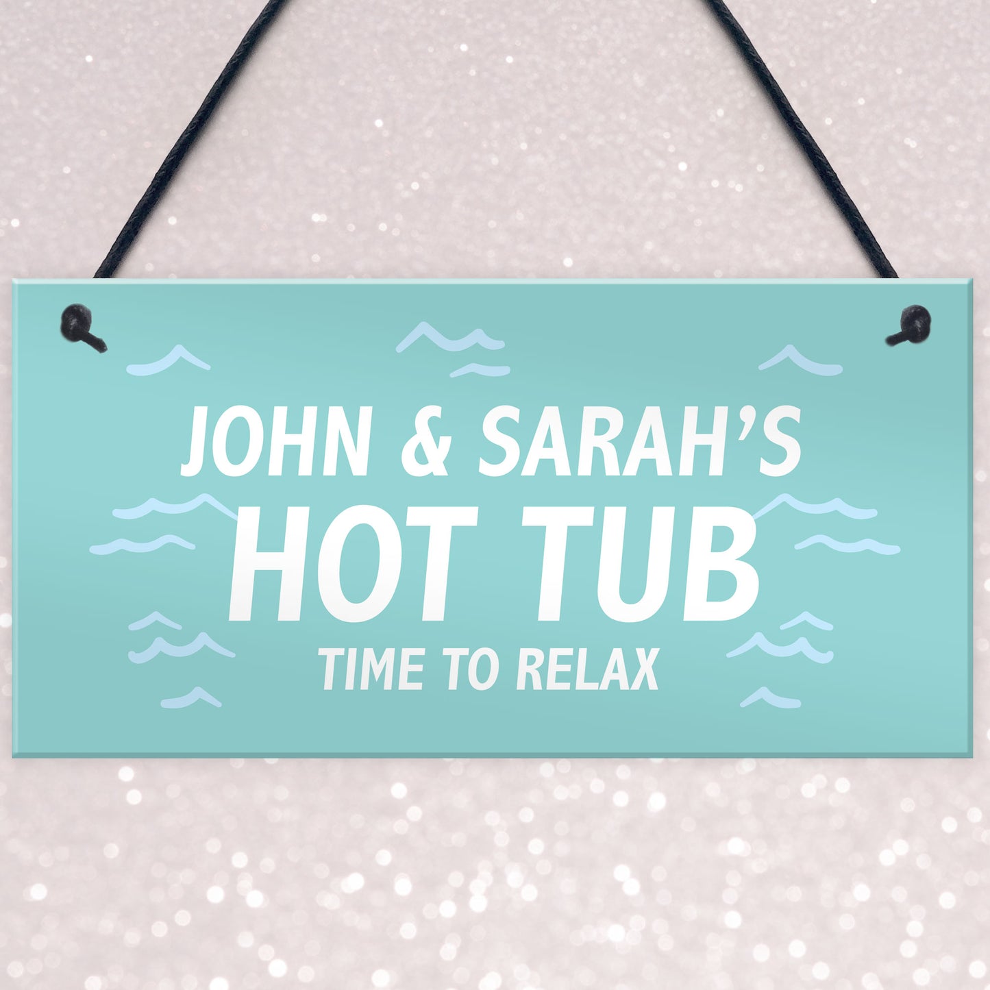 Hot Tub Signs And Plaques For Outdoors Hanging Garden Plaque