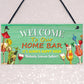Home Bar Welcome Sign Funny Bar Accessories For Home Pub