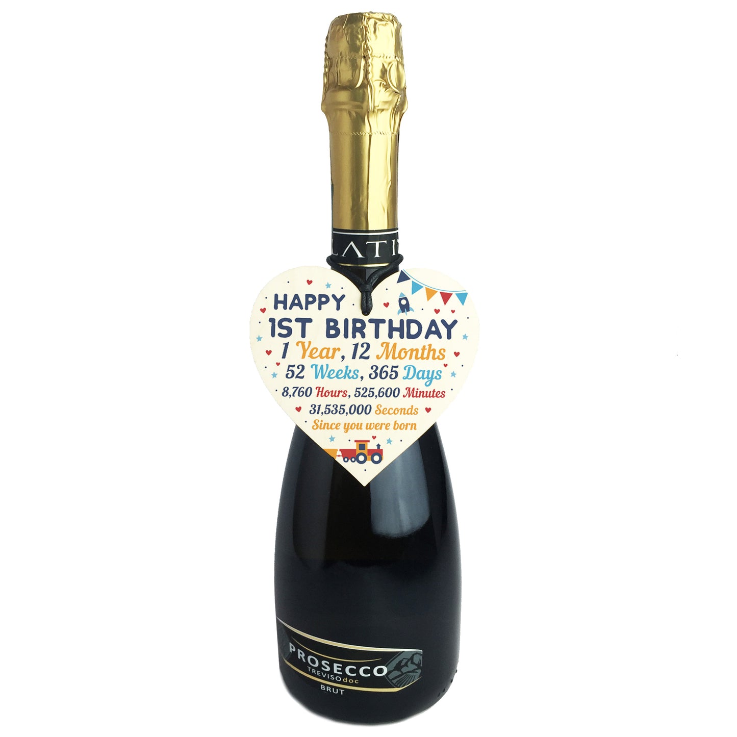 Happy 1st Birthday Gift For Daughter Son Wooden Heart Decoration