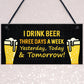 Funny Bar Sign Hanging Wall Sign Man Cave Plaque Gift For Men
