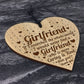 Girlfriend Gifts For Birthday Christmas Engraved Heart